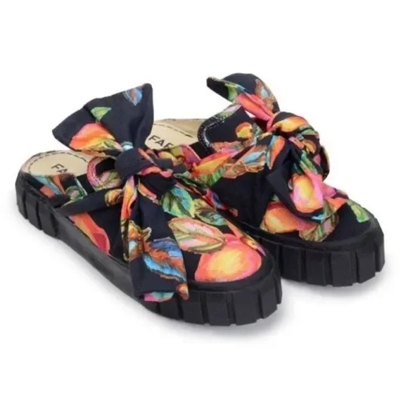 Farm Rio cashew black mule sneaker - Picture 4 of 6